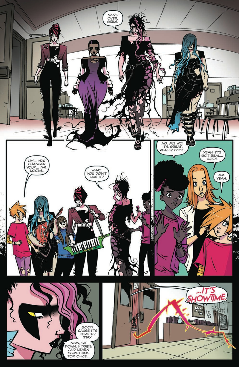 Illustration for article titled Exclusive IDW preview: Darkness reigns in Jem And The Holograms #12